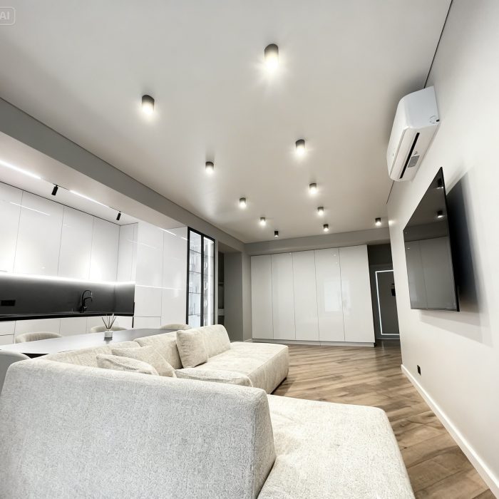 Living Tavan Extensibil Cu Efect de Umbra
